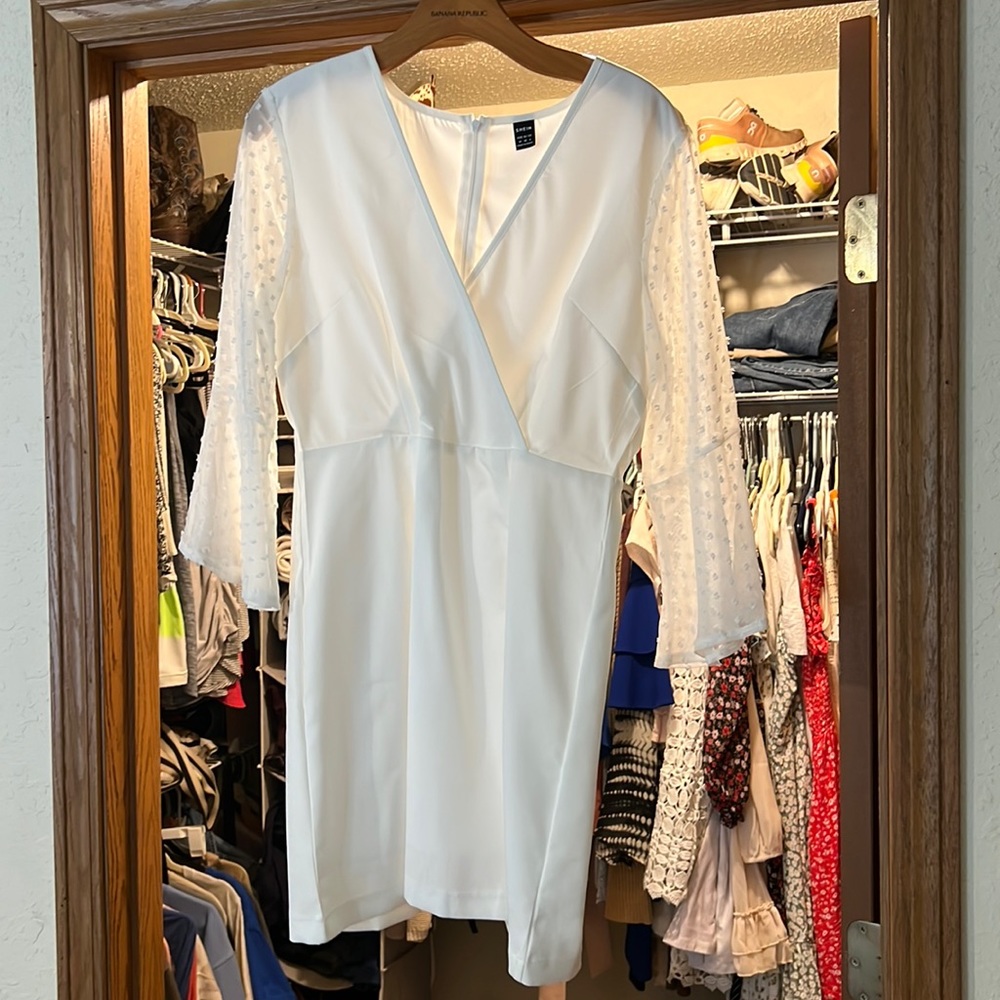 White dress